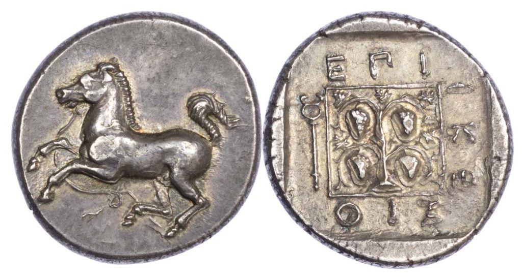 Thrace Maroneia Silver Tetradrachm Baldwin S