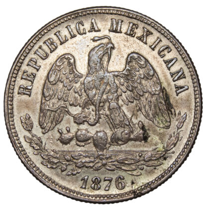 Mexico, Republic, 50 Centavos, 1876