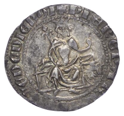 Crusaders, Cyprus, Peter II, silver Gros