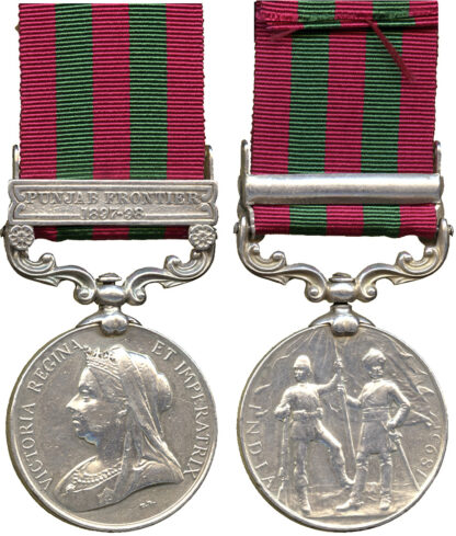 India General Service Medal to Pte. J. Chalmers