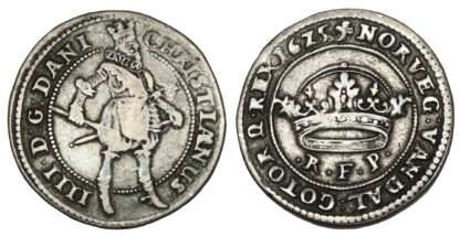 Denmark, Christian IV, Krone, 1625