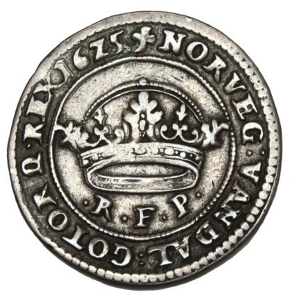 Denmark, Christian IV, Krone, 1625