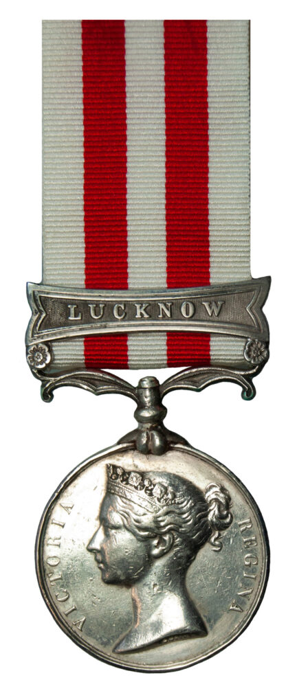 Indian Mutiny Medal 1857-58, Lucknow Clasp, to W. White