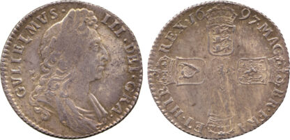 William III (1694-1702), Shilling, 1697