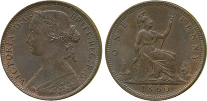 Victoria, Penny, 1860