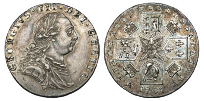 George III, Proof Sixpence, 1787