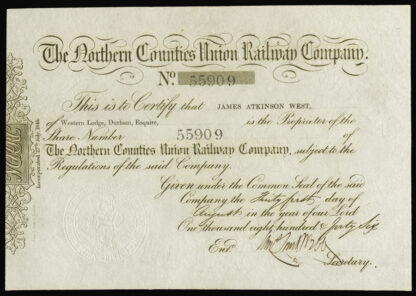 Great Britain, British Railway Share Certificates (2)