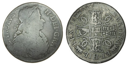 Scotland, Charles II, Four Merks, 1664