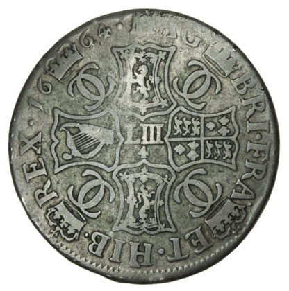 Scotland, Charles II, Four Merks, 1664