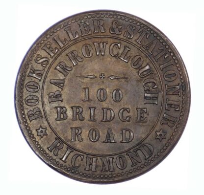 Australia, Victoria, Penny Token, 1862