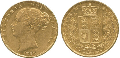 Victoria, Sovereign, 1866