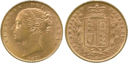 Victoria, Sovereign, 1871