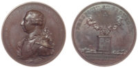 George III, Preserved from Assassination, AE Medal, 1800