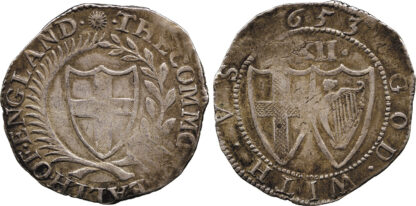 Commonwealth, Shilling, 1653