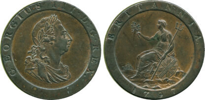 George III, Penny, 1797