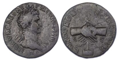 Nerva, Brass Sestertius