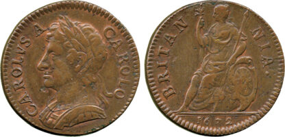 Charles II, Farthing, 1672