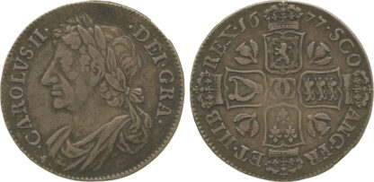 Scotland, Charles II, Dollar, 1677