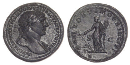 Trajan, Brass Sestertius