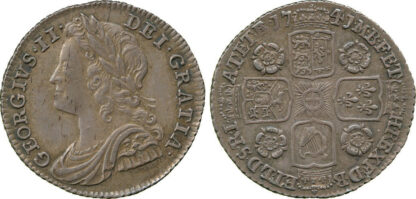 George II, Sixpence, 1741