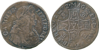 Scotland, Charles II, Half Merk, 1672