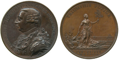 George III, Peace of Amiens, Bronze Medal, 1802