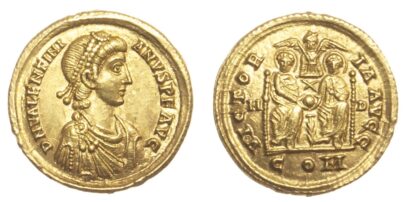 Valentinian II, Gold Solidus