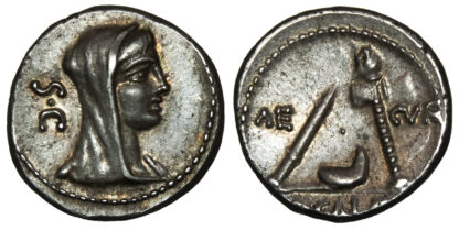 P. Sulpicius Galba, Silver Denarius