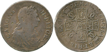 Scotland, Charles II, Two Merks, 1675