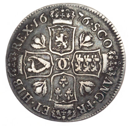 Scotland (1649-85), Charles II, Half Dollar, 1676