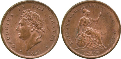 George IV, Penny, 1826