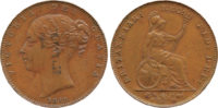 Victoria, Farthing, 1849