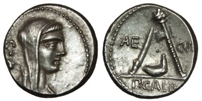 P. Sulpicius Galba, Silver Denarius