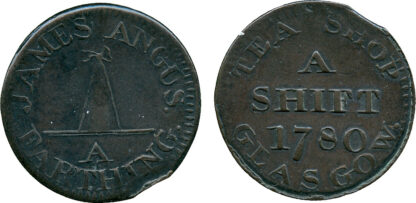 Scotland, Glasgow, Farthing Token, 1780