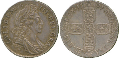 William III, Shilling, 1697