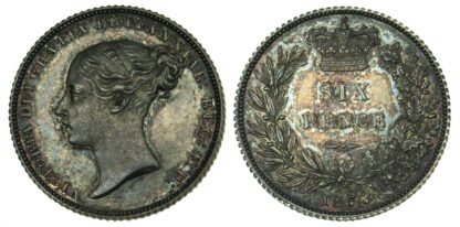 Victoria, Proof Sixpence, 1853