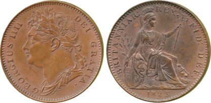 George IV, Farthing, 1823