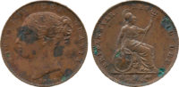 Victoria, Farthing, 1844