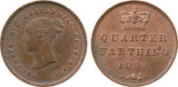 Victoria, Quarter Farthing, 1852