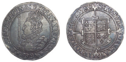 1601 Elizabeth I Halfcrown