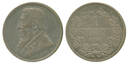 South Africa, Republic, silver Shilling, 1894