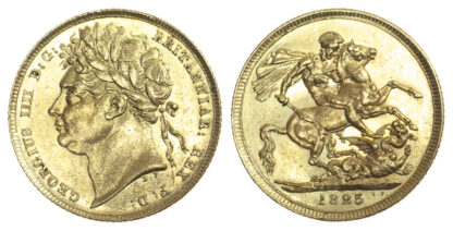 George IV, Sovereign, 1825