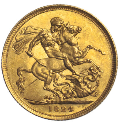 George IV, Sovereign, 1824