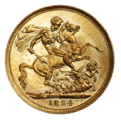 George IV, Sovereign, 1824