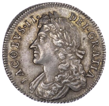 James II, Shilling, 1685