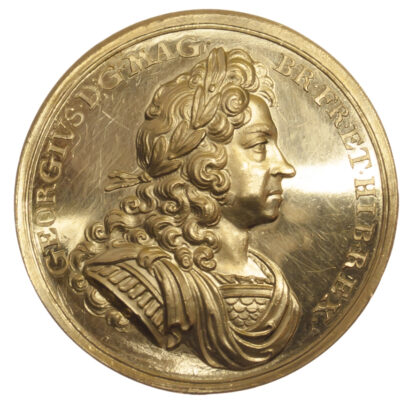 George I, Coronation, Gold Medal, 1714