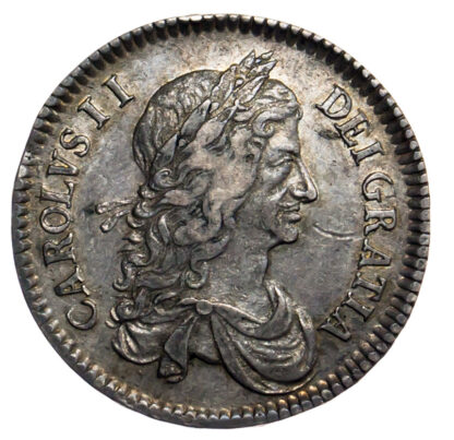 Charles II, Halfcrown, 1663