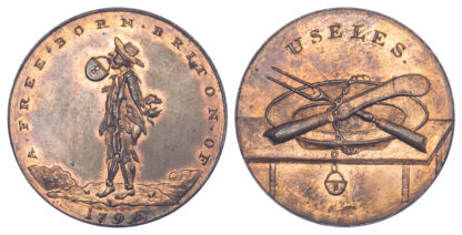 London, Holborn, Skidmore, Halfpenny Token, 1796