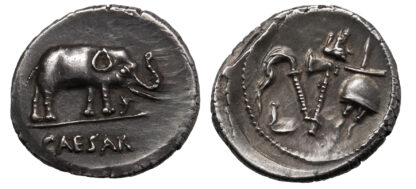 Julius Caesar, Silver Denarius