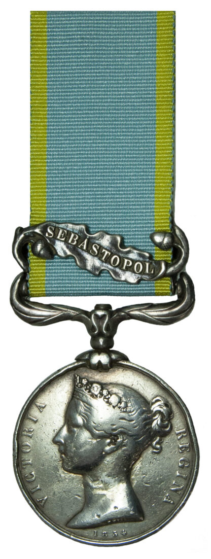 Crimea Medal, One Clasp - Sebastopol, to Able Seaman R. Ogg